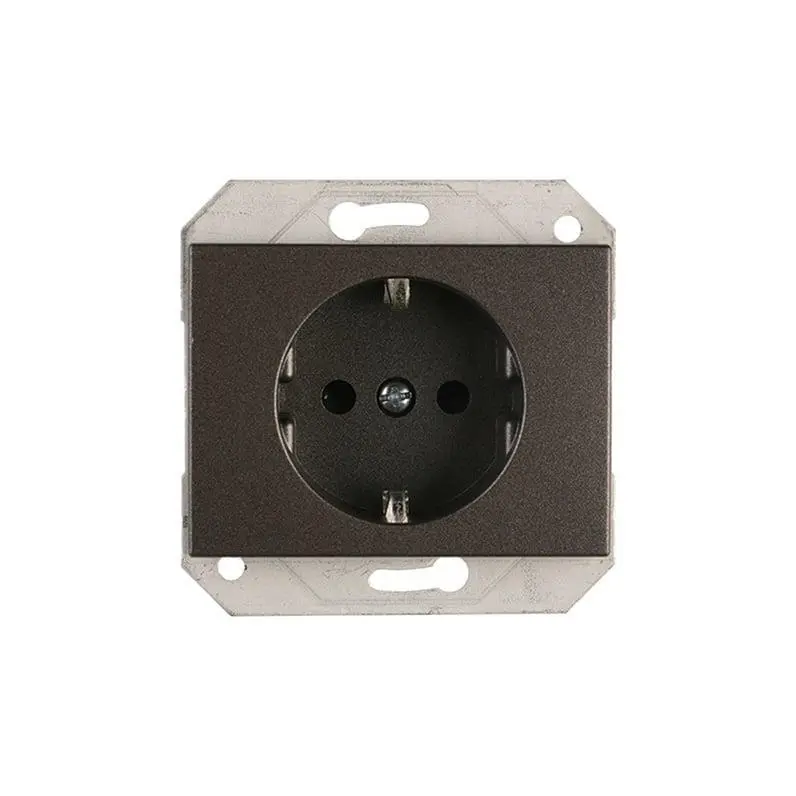 Kištukinis lizdas VILMA XP500. su įž.. antracito spalvos Kištukinis lizdas VILMA XP500. su įž.. antracito spalvos