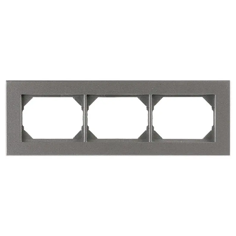 Trivietis rėmelis VILMA XP500. metalo spalvos