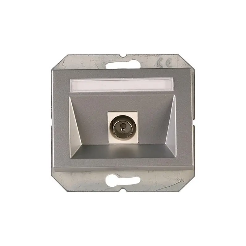 Antenos lizdas VILMA XP500. metalo spalvos