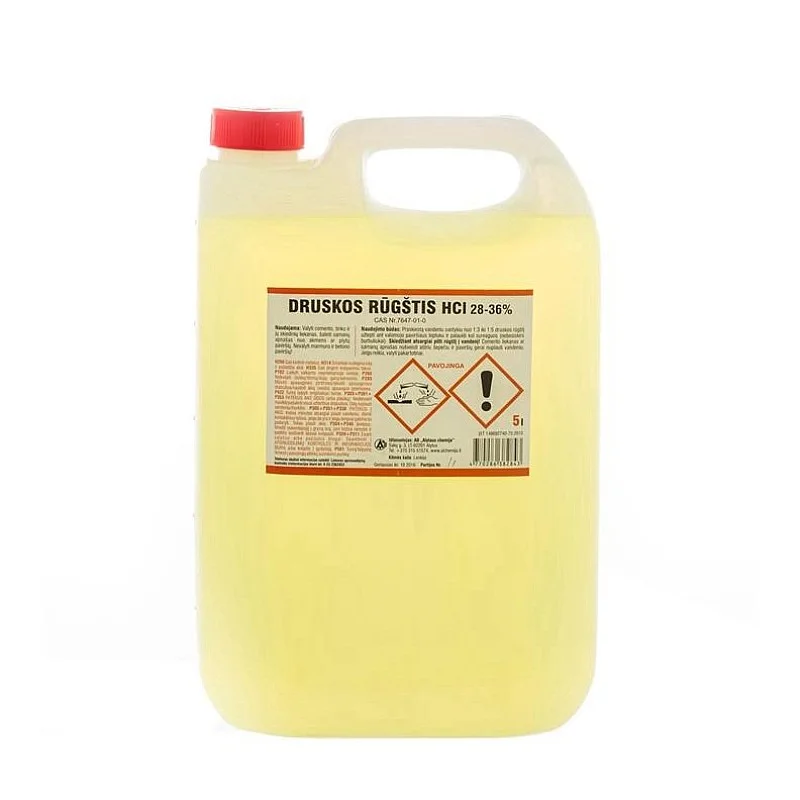Druskos rūgštis. 5 l
