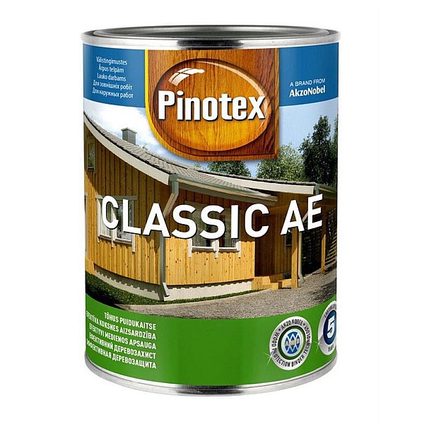 Impregnantas Pinotex Classic Lasur AE. purienos spalva. 1 l