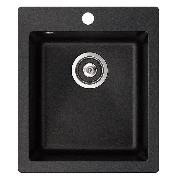 SINK SQUARE SQS 100-601 W BLACK