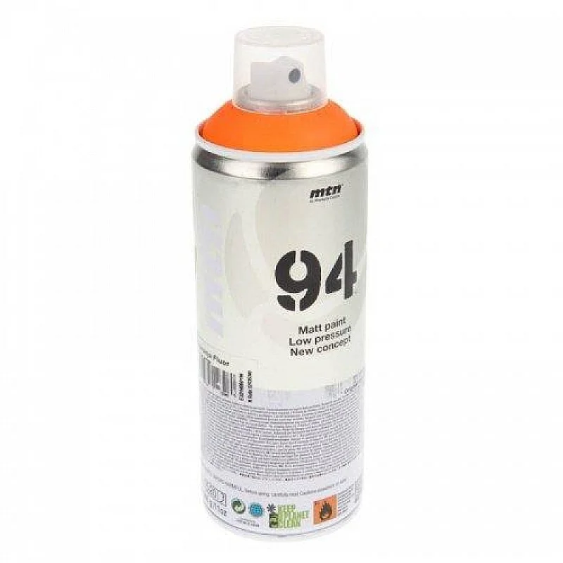 AEROSOL PAINT FLOURESCENT ORANGE 94 4