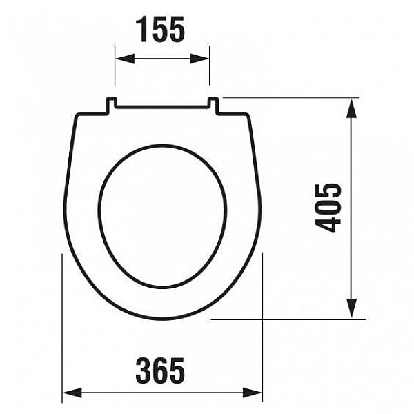 Tualetes poda vāks Jika Lyra Plus 93380. plastmasas