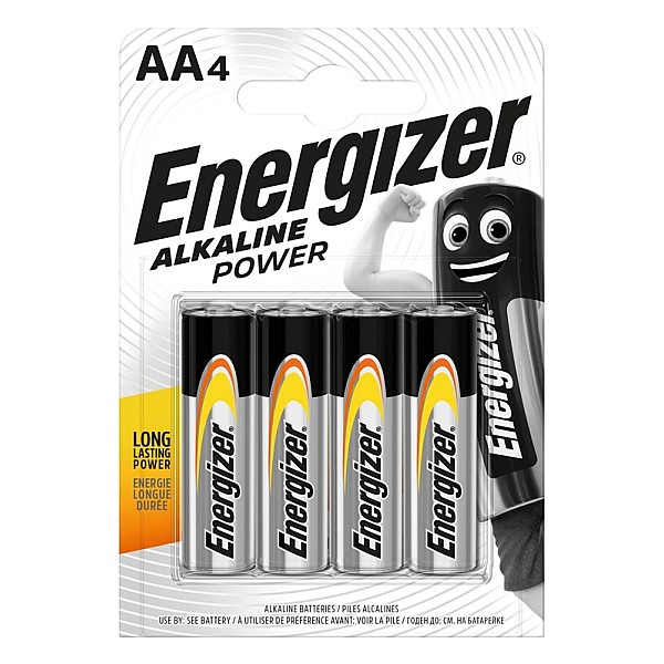 BATTERY ENERGIZER BASE AA ALK1.5V B4