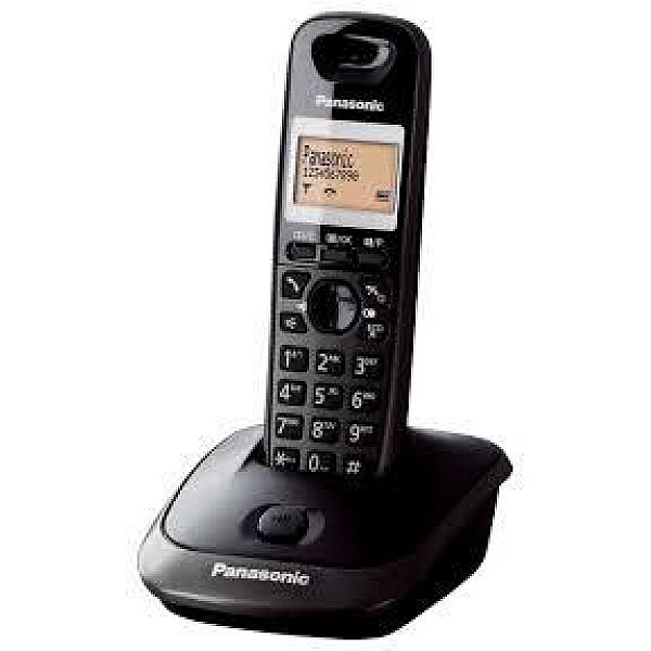 Belaidis telefonas Panasonic KX-TG2511FXT. juodas