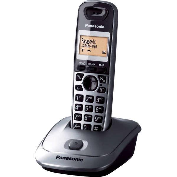 Belaidis telefonas Panasonic KX-TG2511FXM. pilkas