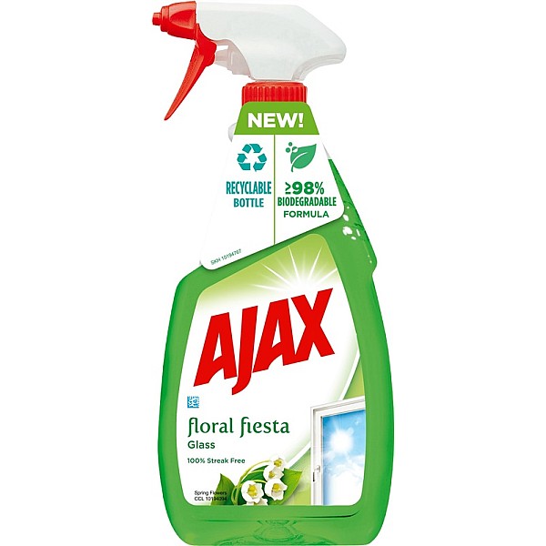 GLASS CLEANER AJAX FLORAL FIESTA SPRING