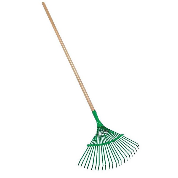 FAN-SHAPED RAKE HG118W 22T WITH WOODEN