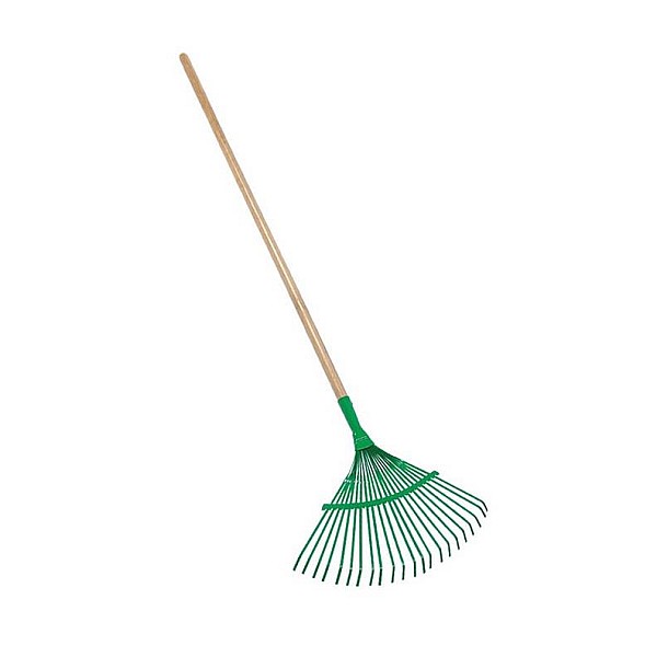 FAN-SHAPED RAKE HG118W 22T WITH WOODEN