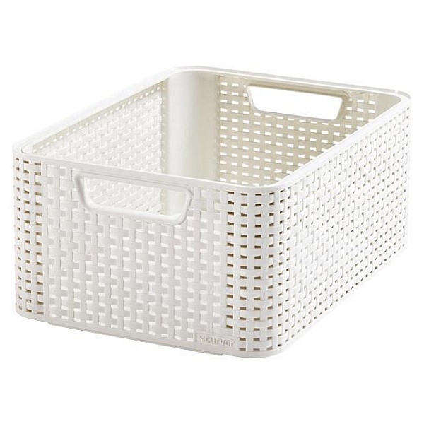 STORAGE BOX CURVER RATTAN  M