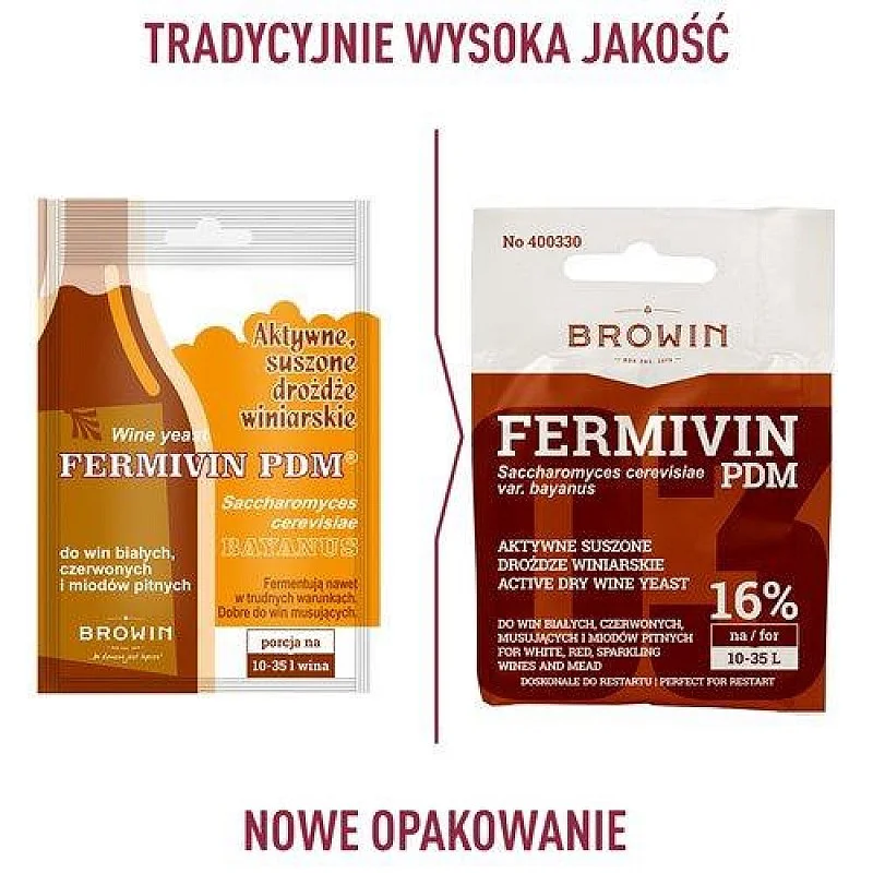 DRY WINE YEAST DRPDM 7 G