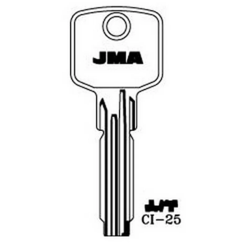 BLANK KEY CI-25 BLANK KEY CI-25
