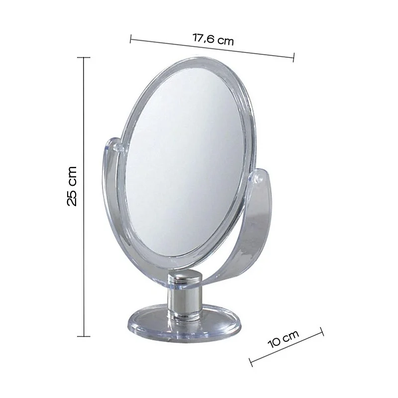 Veidrodis kosmetinis Gedy CO201800. pastatomas. 25 x 17.6 cm Veidrodis kosmetinis Gedy CO201800. pastatomas. 25 x 17.6 cm