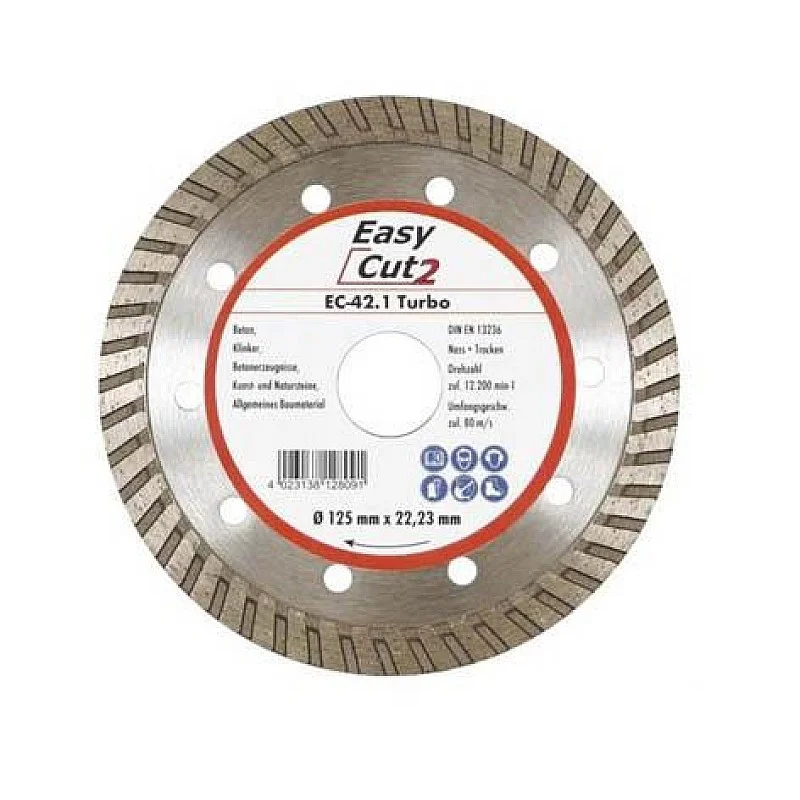 GRIEZĒJDISKS DIMANTA TURBO 115X2.2X22.23 GRIEZĒJDISKS DIMANTA TURBO 115X2.2X22.23