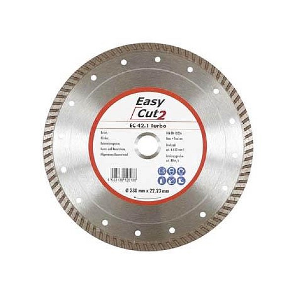 DIAMOND BLADE TURBO 230X2.6X22.23 MM