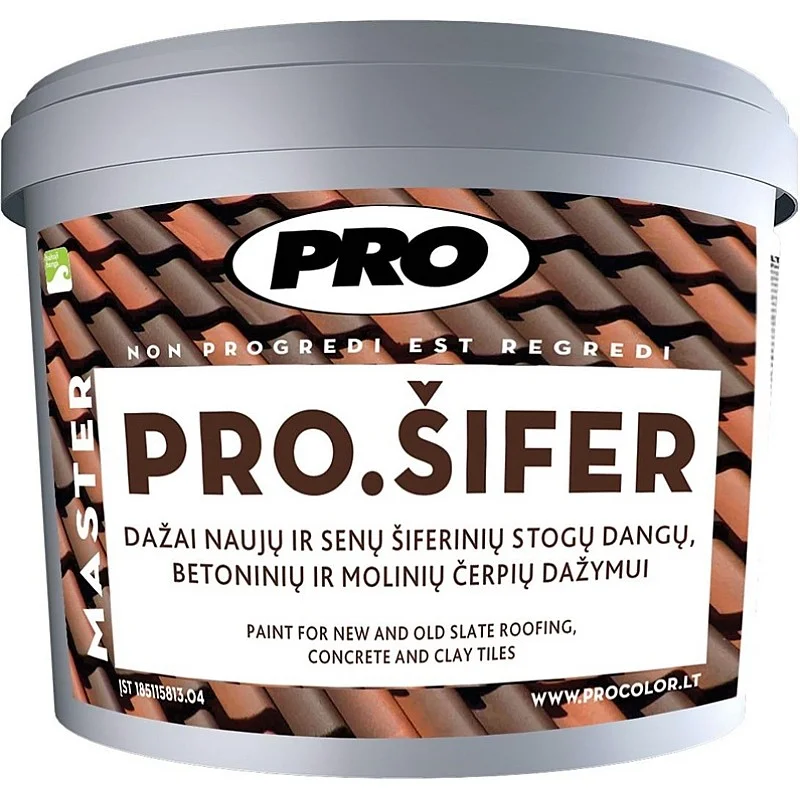Emulsijas krāsa Pro Pro.Šifer. brūna. 5 l Emulsijas krāsa Pro Pro.Šifer. brūna. 5 l