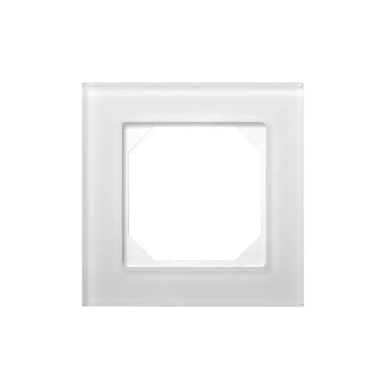 Vienvietis rėmelis LIREGUS EPSILON. baltas matinis stiklas