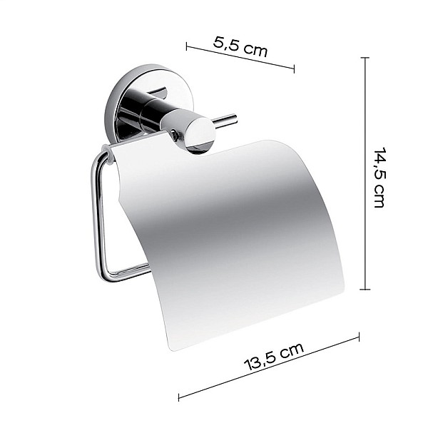 TOILET PAPER HOLDER WITH COVER FELCE F