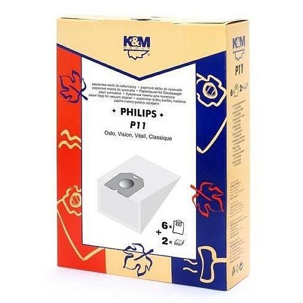 VACUUM CLEANER FILTERS PHILIPS 4+1