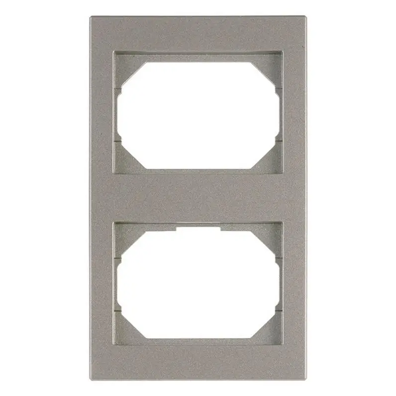 Dvivietis rėmelis VILMA XP500. metalo spalvos Dvivietis rėmelis VILMA XP500. metalo spalvos