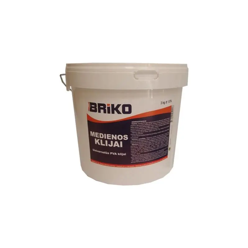 Universalūs PVA klijai Briko. 3 kg Universalūs PVA klijai Briko. 3 kg