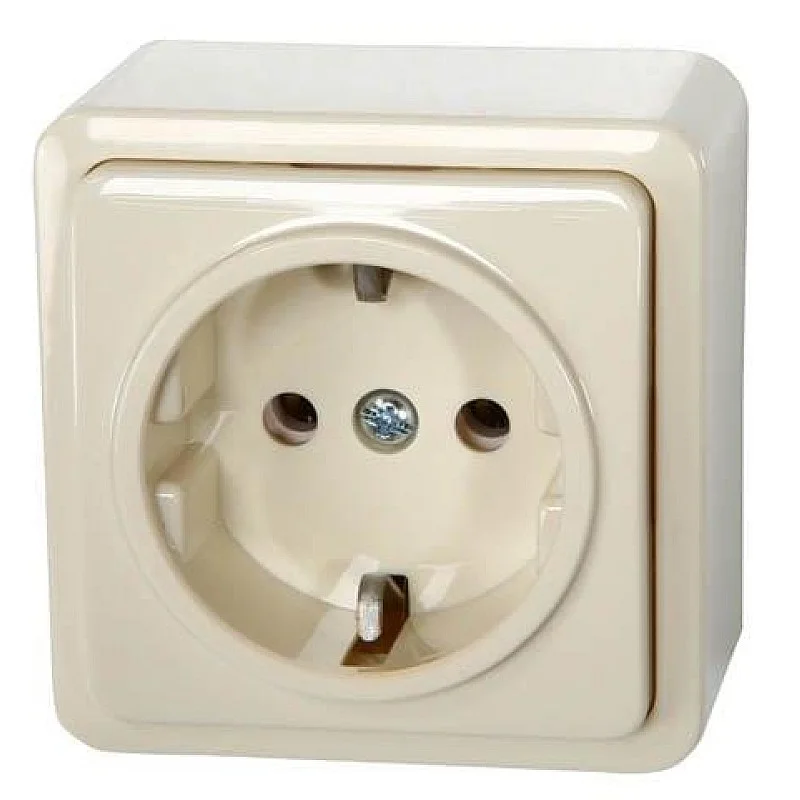 Kištukinis lizdas VILMA SL+250. su įž.. dr. kaulo spalvos Kištukinis lizdas VILMA SL+250. su įž.. dr. kaulo spalvos