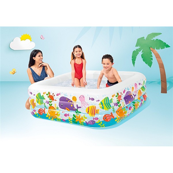 INFLATABLE POOL 57471NP CLEARVIEW AQUA