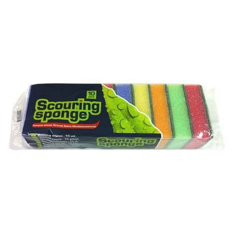 KITCHEN SCOURING SPONGES 10 PCS.