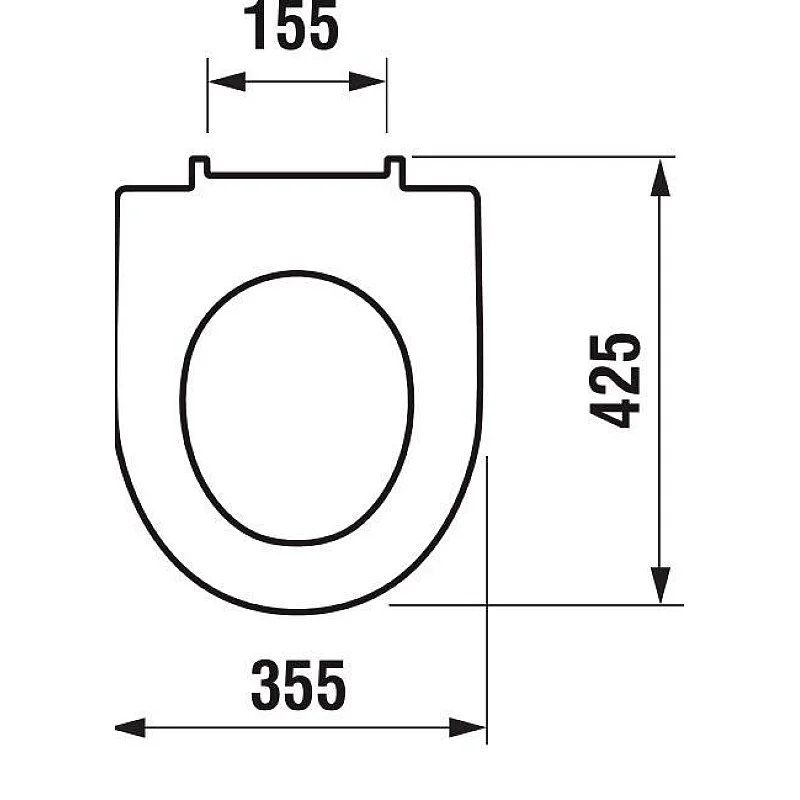 Tualetes poda vāks Jika Lyra Plus 93381 Tualetes poda vāks Jika Lyra Plus 93381