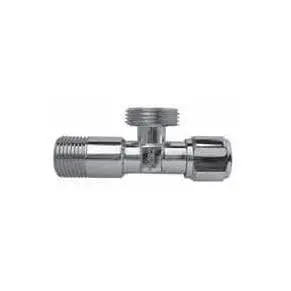 Kampinis ventilis.1/2"x3/4" išoriniai sriegiai