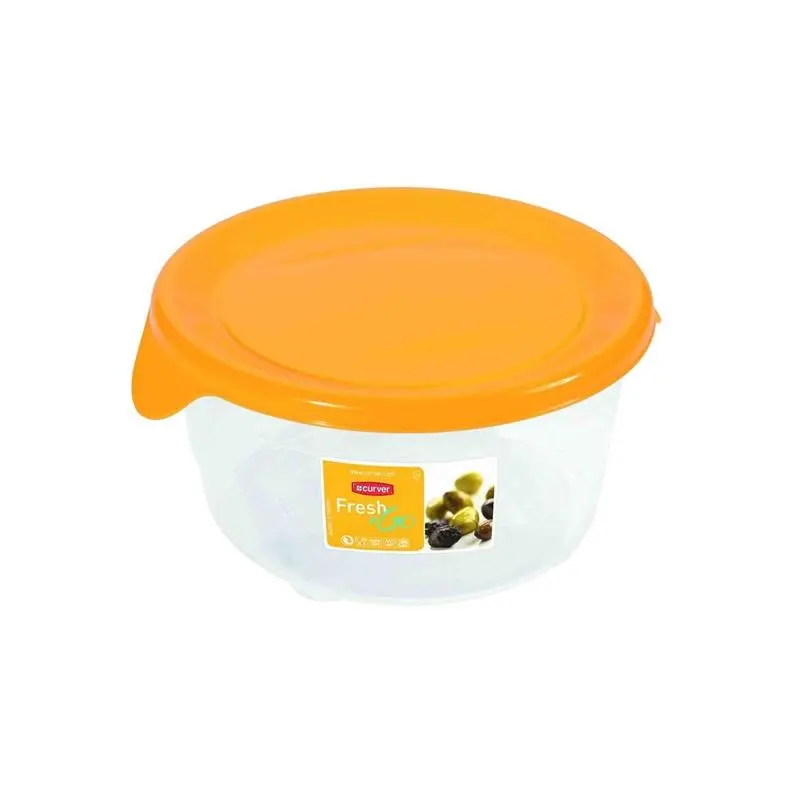 FOODKEEPER F&G 0.5L YELLOW RND