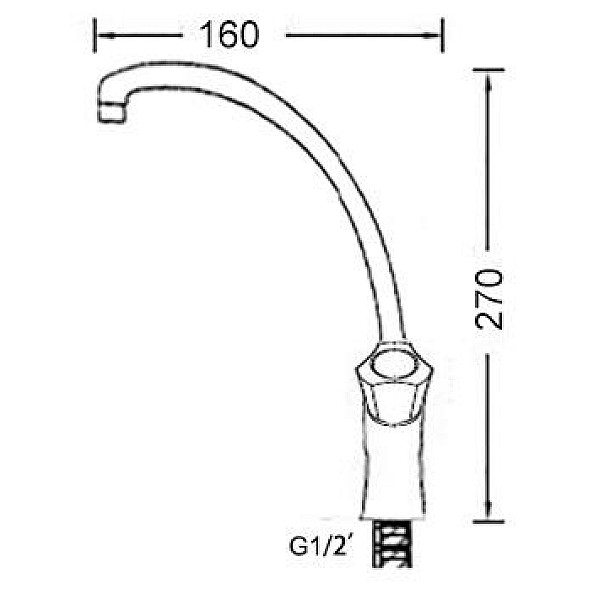 KITCHEN FAUCET CD-51605A