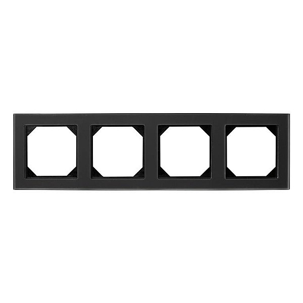 4-WAY FRAME BLACK GLASS