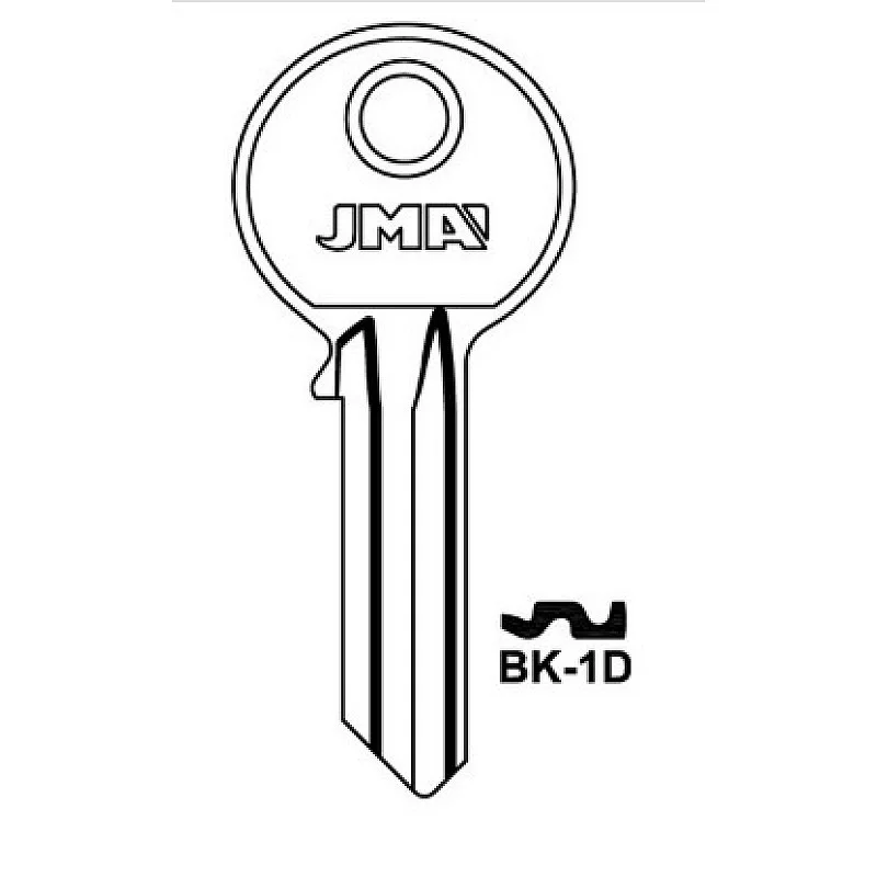 Atslēgas sagatave JMA BK-1D. 5 gab. Atslēgas sagatave JMA BK-1D. 5 gab.