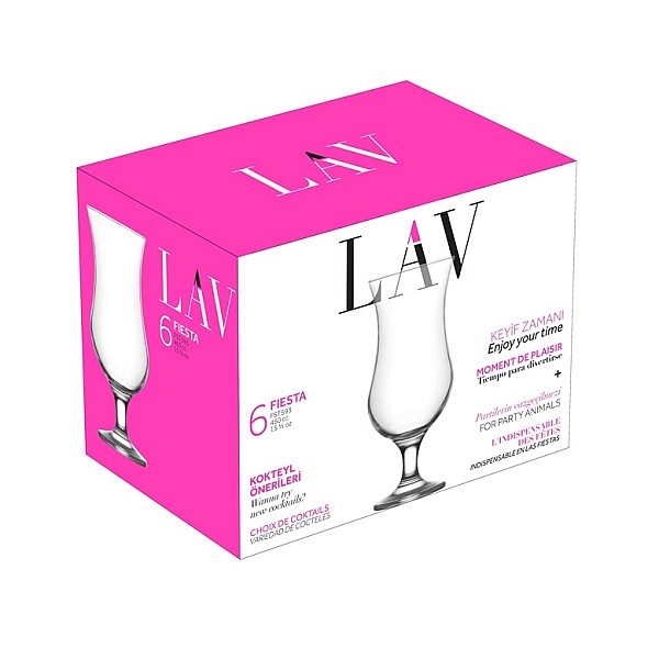 COCKTAIL GLASSES SET 6PCS FST593F