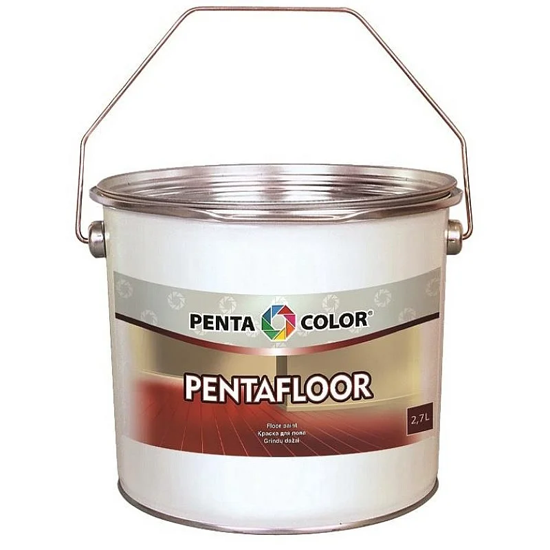 Grindų dažai Pentacolor Pentafloor. smėlio spalva. 2.7 l