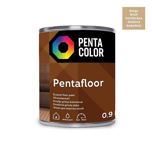 FLOOR PAINT PENTAFLOOR SAND COLOR 0.9