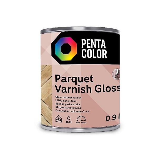 SATIN ACRYLIC LAQUER PARQUET 0.9 L