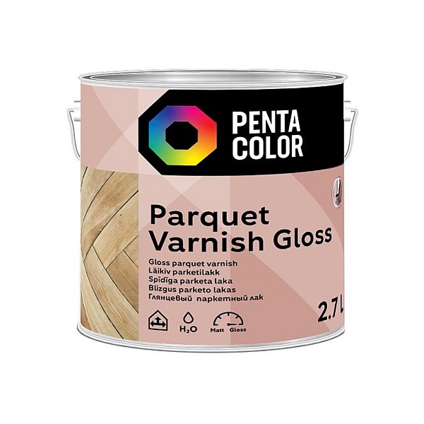 SATIN ACRYLIC LAQUER PARQUET 2.7 L