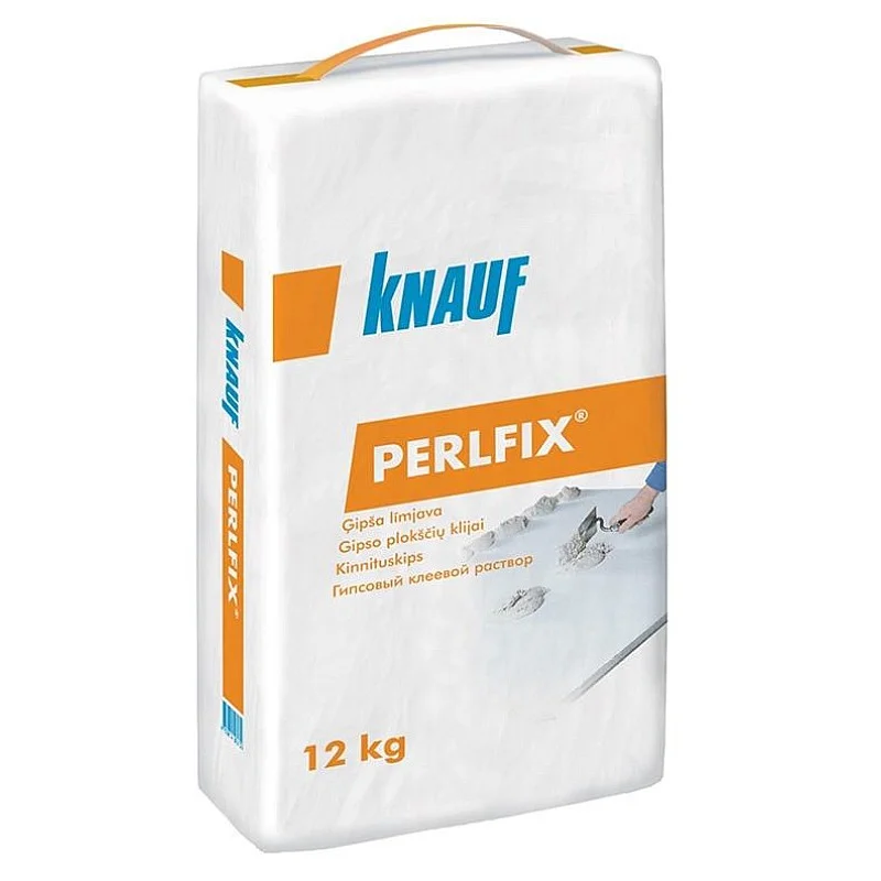 Gipso plokščių klijai Knauf Perlfix. 12 kg Gipso plokščių klijai Knauf Perlfix. 12 kg
