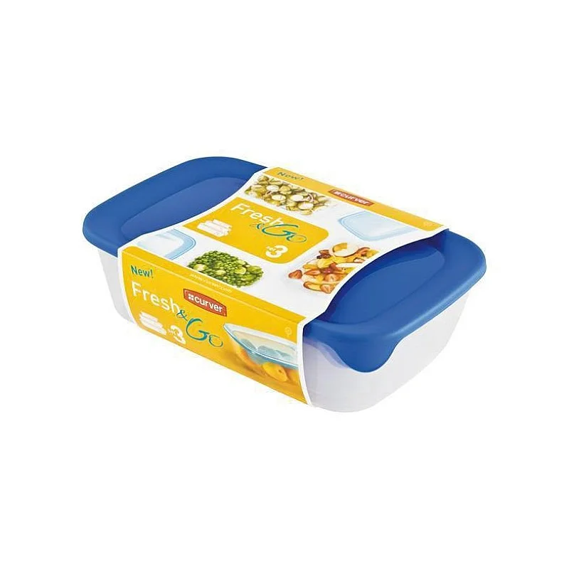 FOODKEEPER F&G SET 0.5+1+2L