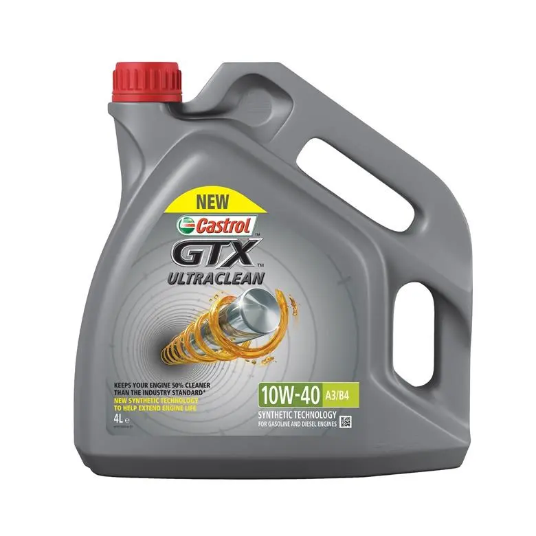 Motoreļļa  Castrol GTX 10W40. 4 l