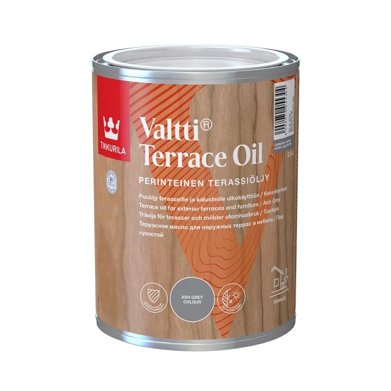 VALTTI TERRACE OIL GREY 0.9L VALTTI TERRACE OIL GREY 0.9L