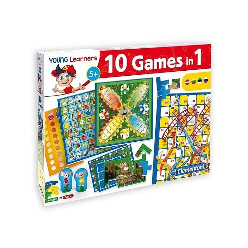 Stalo žaidimų rinkinys 10IN1 60317