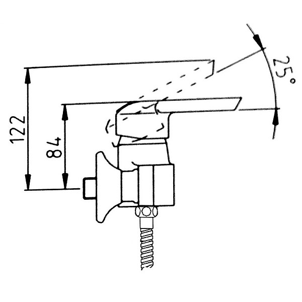 SHOWER FAUCET L-18604