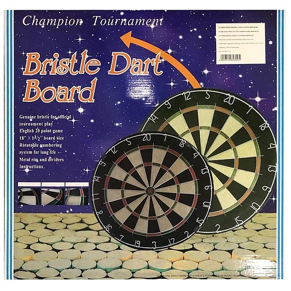 DARTS TARGET MADE FROM BOAR BRISTLE 95-