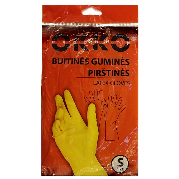 HOUSEHOLD RUBBER GLOVES OKKO S