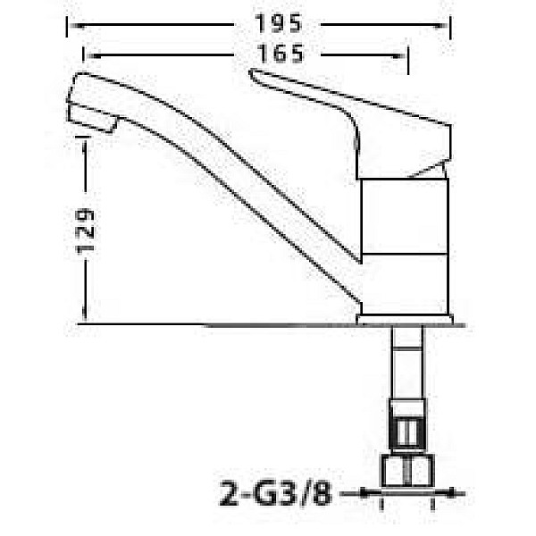 BASIN TAP L-18610