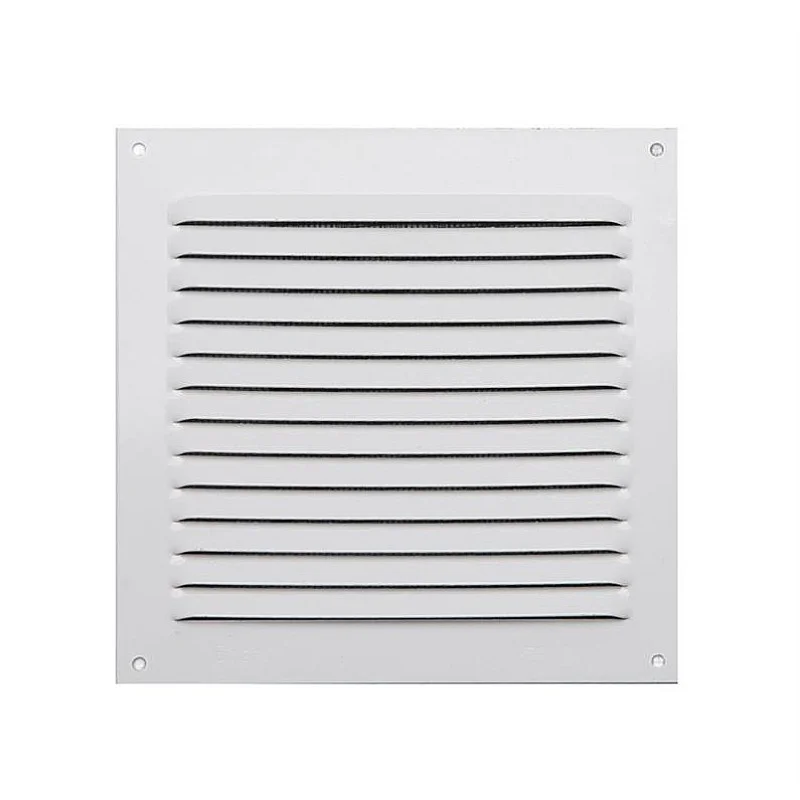 Ventilācijas reste 001571 15x15cm. sudraba